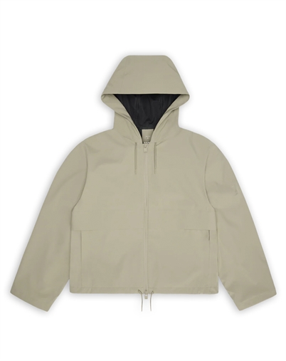 Rains - Suva Hardshell Short String Jacke - Beige